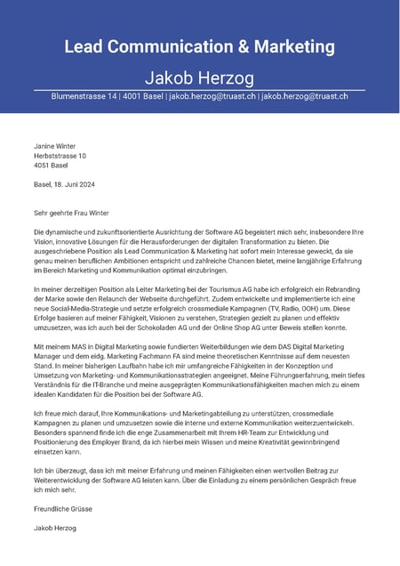 Motvationsschreiben-kreativ