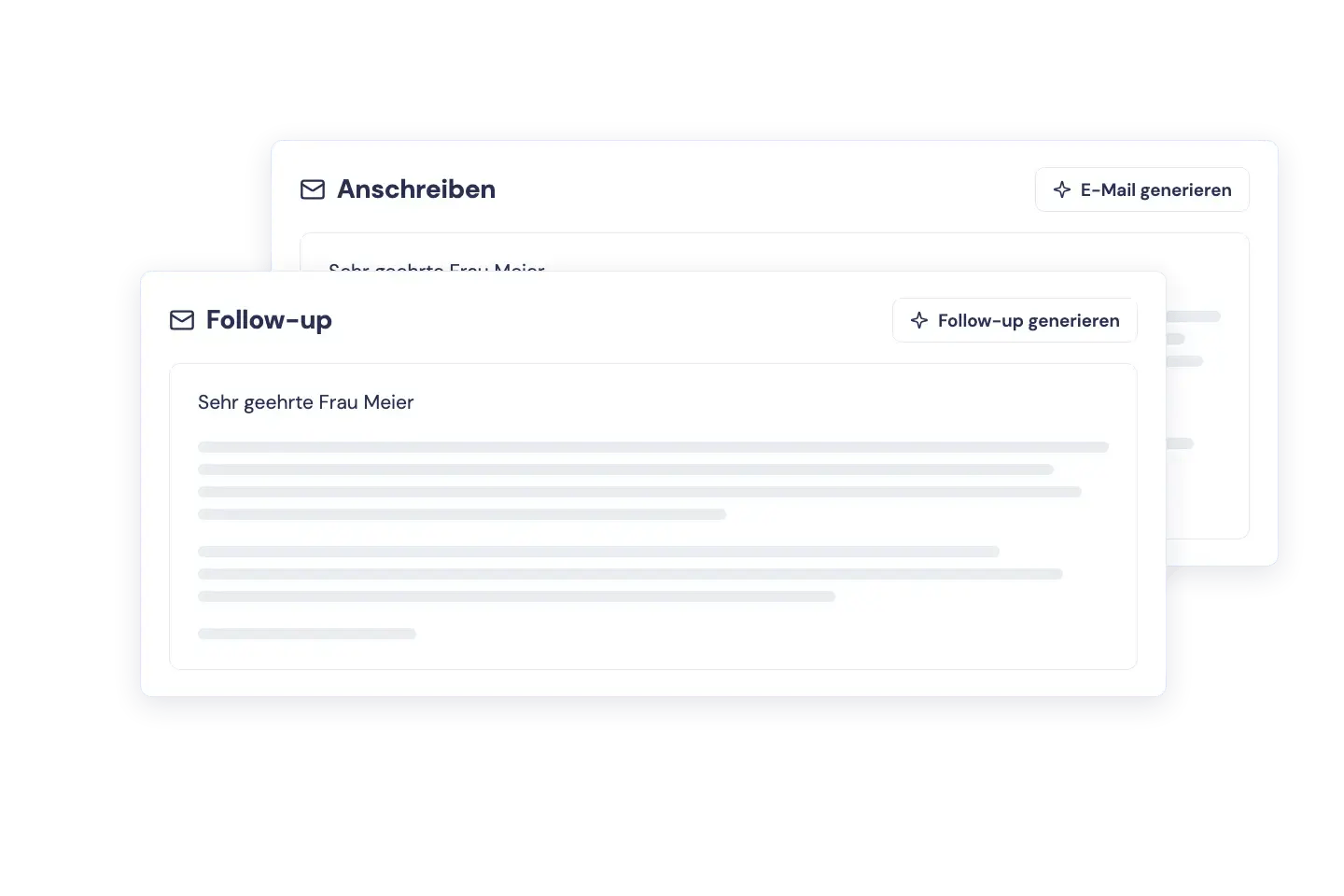 E-Mail-Vorlagen für Anschreiben und Follow-up im Bewerbungsprozess E-Mail-Vorlagen für Anschreiben und Follow-up im Bewerbungsprozess