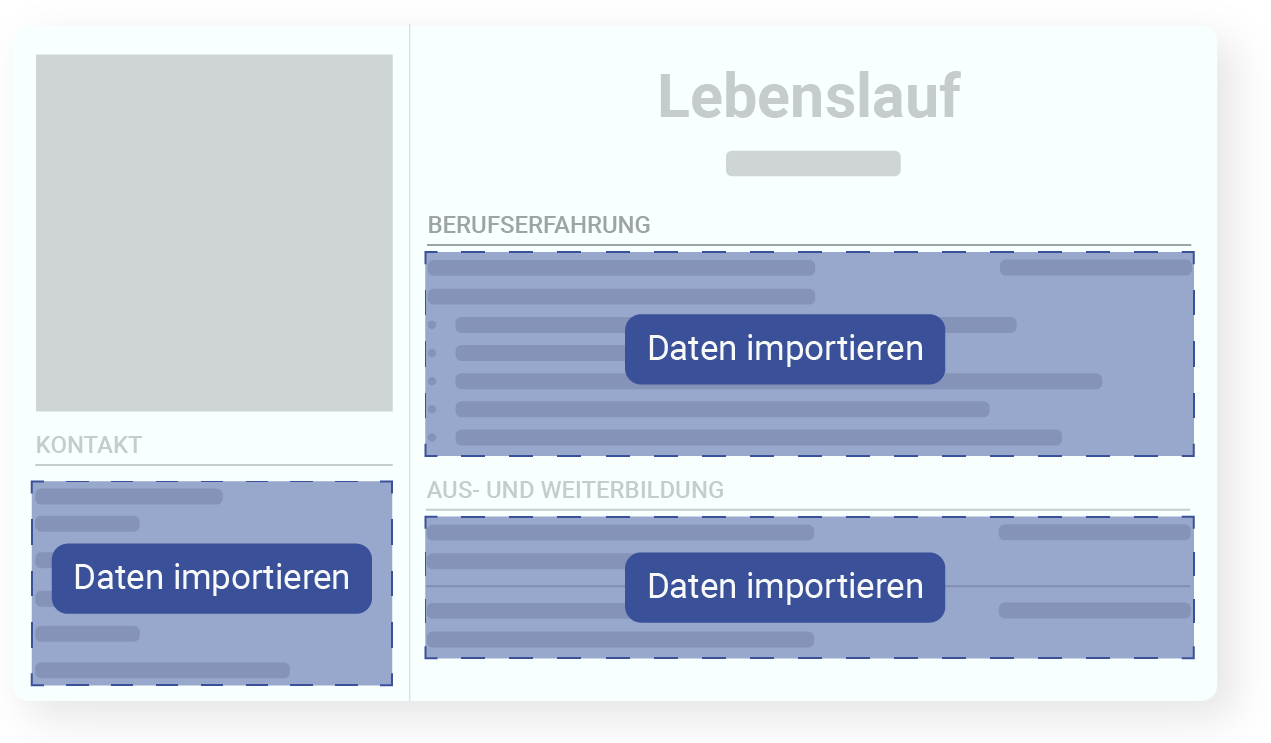 Daten importieren