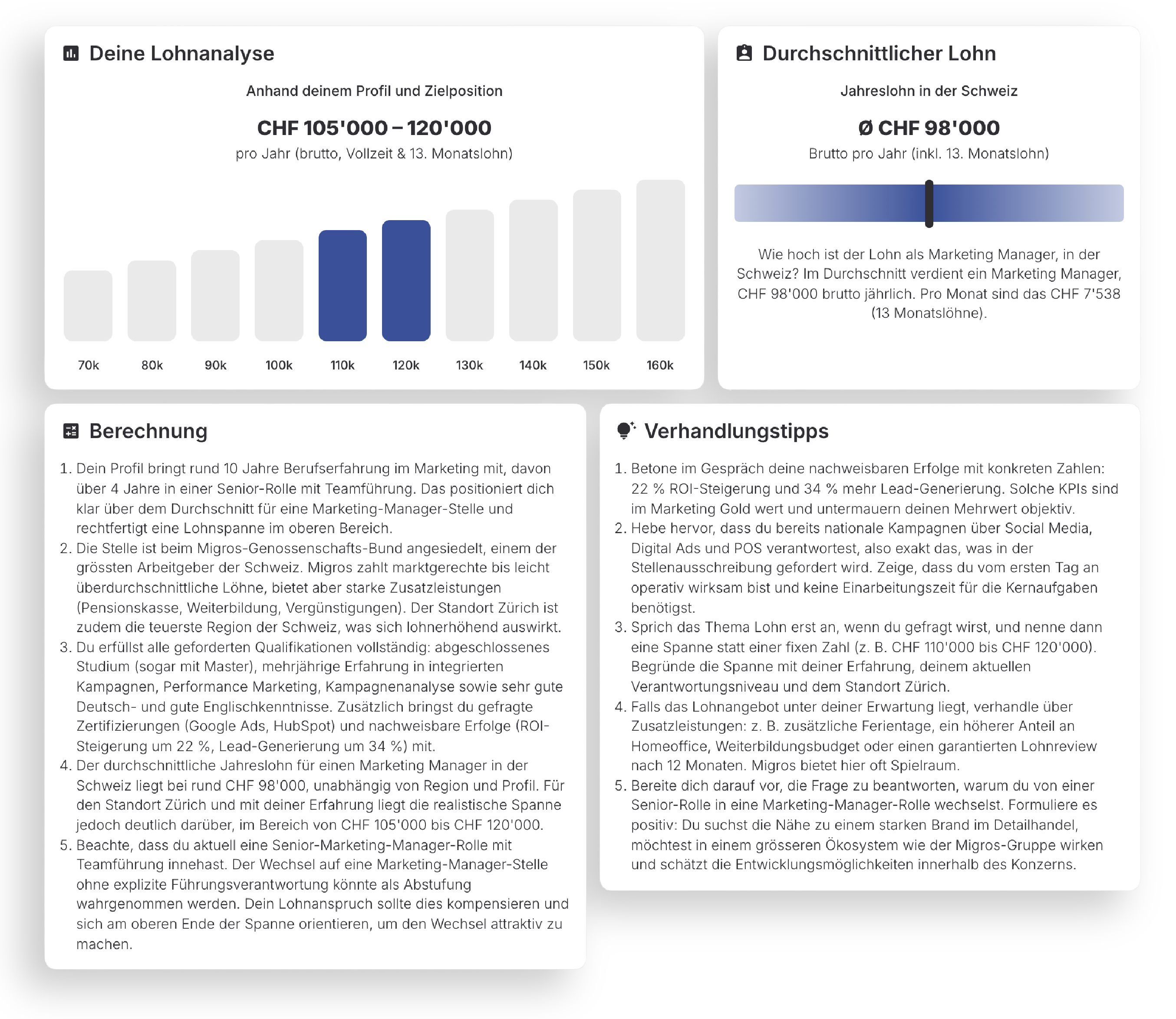 Lohnrechner von Truast